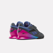 Reebok legacy Lifter III Pump Women's Weightlifting Shoes - Pure Grey/Step Purple/Laser Pink