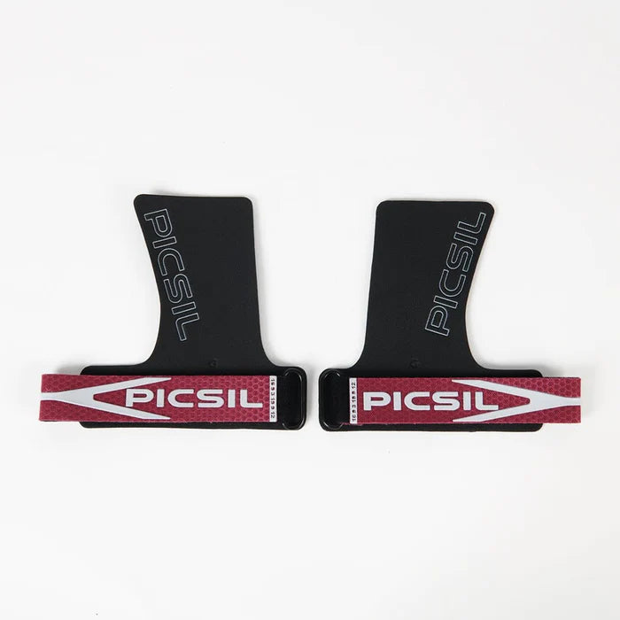 PICSIL Golden Eagle Grip Gloves - Weightlifting Grips With Wrist Support