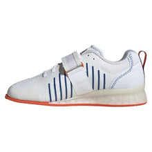 Adidas Adipower 3 Unisex Weightlifting Shoes - Cloud White/Royal Blue