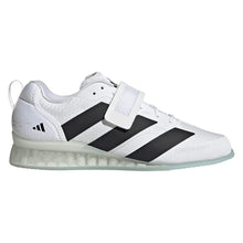 Adidas Adipower 3 Unisex Weightlifting Shoes - White/Core Black/Crystal Sky