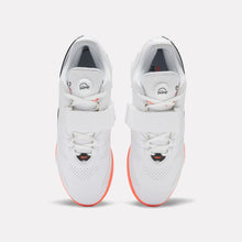 Reebok legacy Lifter III Pump Men's Weightlifting Shoes - White/Black/Orange Flare