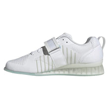 Adidas Adipower 3 Unisex Weightlifting Shoes - White/Core Black/Crystal Sky