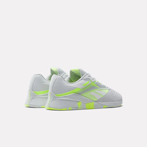 Reebok Nano X4 Unisex Trainers - Moon/Digitial Lime/White