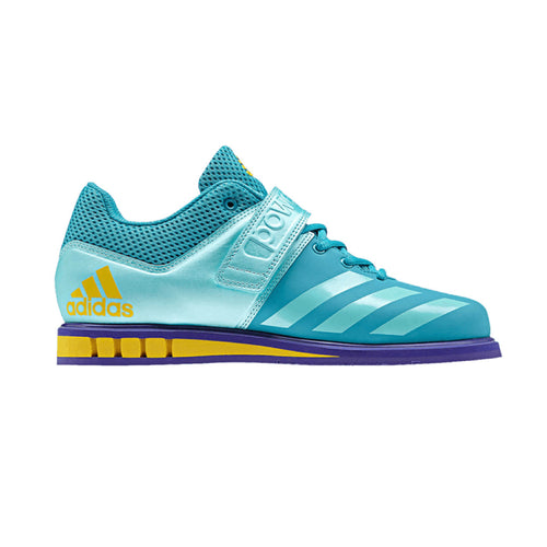 Adidas Powerlift 3.1 Women's Weightlifting Shoes - Energy Blue/Aqua/Noble Ink