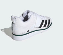 Adidas Powerlift 5 Unisex Weightlifting Shoes - Cloud White/Core Black/Collegiate Green
