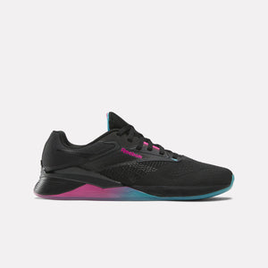 Reebok Nano X4 Men's Trainers - Black/Bold Cyan/Laser Pink