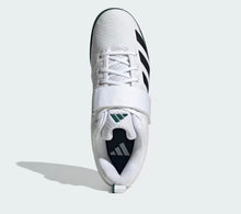 Adidas Powerlift 5 Unisex Weightlifting Shoes - Cloud White/Core Black/Collegiate Green