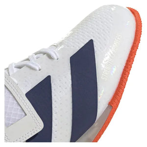 Adidas Adipower 3 Unisex Weightlifting Shoes - Cloud White/Royal Blue