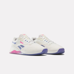 Reebok Nano X4 Women’s Trainers - Chalk/Step Purple/Laser Pink