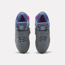 Reebok legacy Lifter III Pump Women's Weightlifting Shoes - Pure Grey/Step Purple/Laser Pink