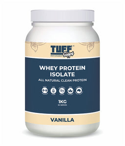 Tuff Supps Whey Protein Isolate 1KG - 30 Serves