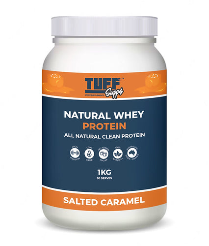 Tuff Supps Natural Whey Protein Blend 1KG - 30 Serves