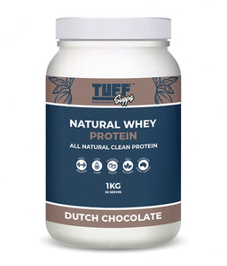 Tuff Supps Natural Whey Protein Blend 1KG - 30 Serves