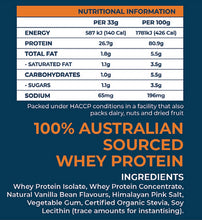 Tuff Supps Natural Whey Protein Blend 1KG - 30 Serves