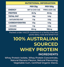 Tuff Supps Natural Whey Protein Blend 1KG - 30 Serves