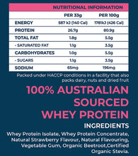 Tuff Supps Natural Whey Protein Blend 1KG - 30 Serves