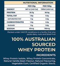 Tuff Supps Natural Whey Protein Blend 1KG - 30 Serves