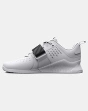 Under Armour Reign Unisex Weightlifting Shoes - White/Black