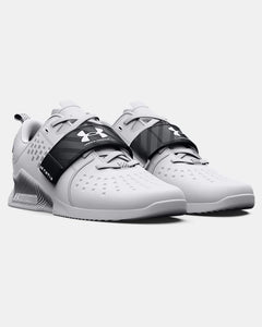 Under Armour Reign Unisex Weightlifting Shoes - White/Black