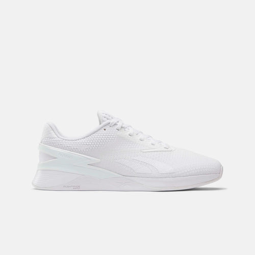 Reebok Nano X3 Women’s Trainers - White/White/Cold Grey 1