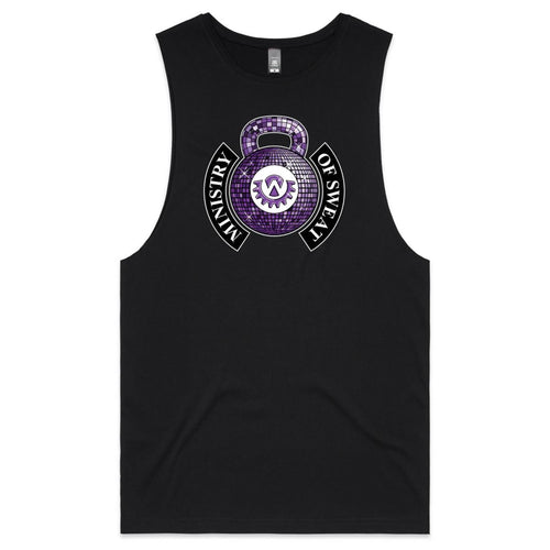 Wod Gear Ministry Of Sweat Mens Tank - Black