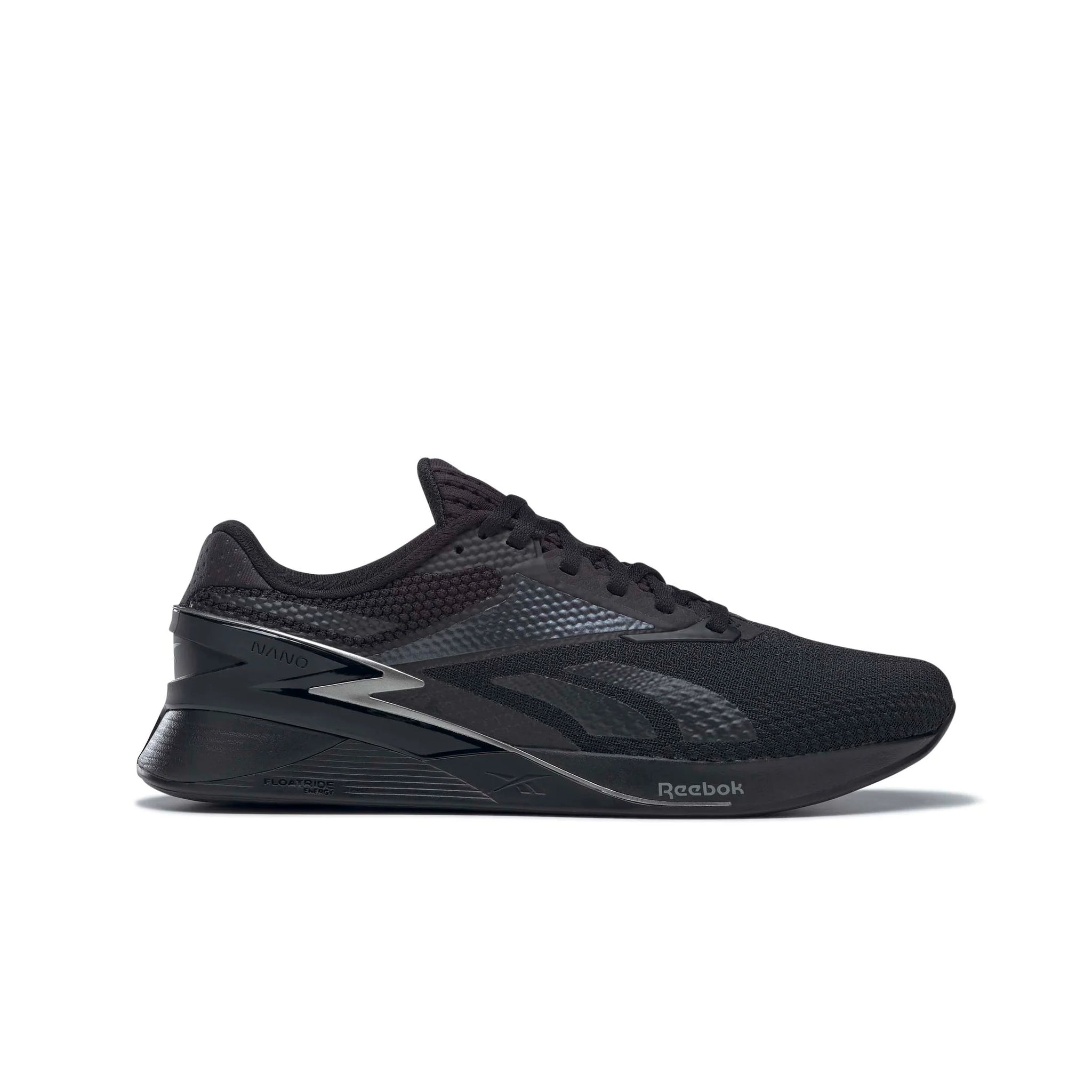 Reebok Nano X3 Men s Trainers Black Black Pewter Wod Gear Australia