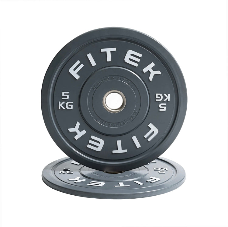 FITEK Ozilliant Virgin Rubber Colour 5kg Bumper Plate Set