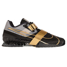 Nike Romaleos 4 Unisex Weightlifting Shoes - Black/Metallic Gold/White