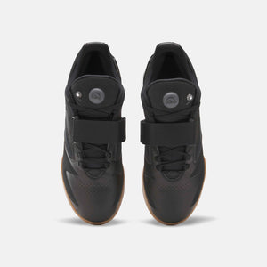 Reebok legacy Lifter III Pump Men's Weightlifting Shoes - Core Black/Pure Grey/Gum