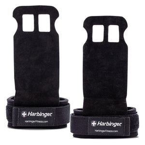 Harbinger 2 Finger Leather hand Grips