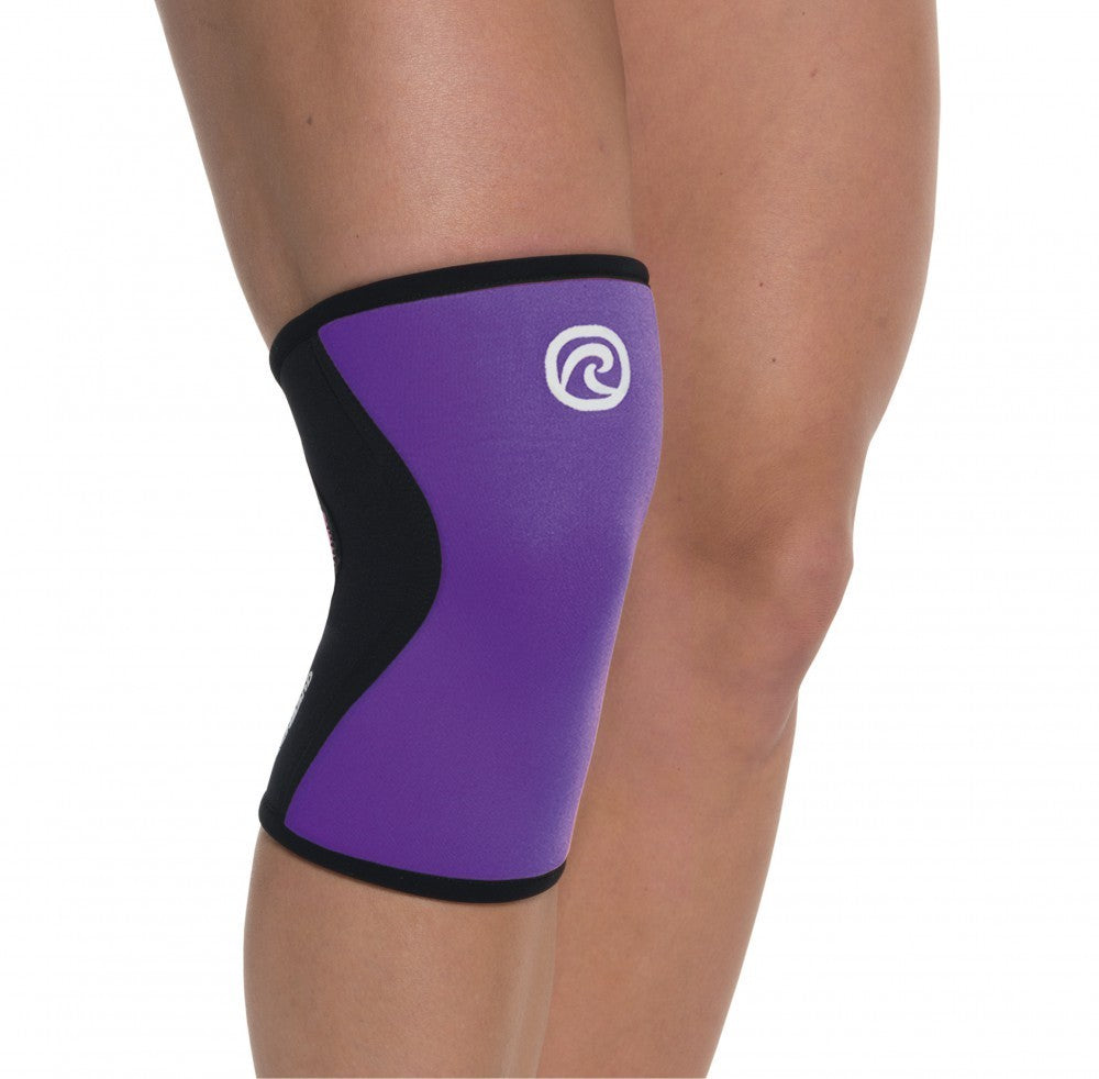 Rehband Womens Knee Sleeves Purple 5mm (Pair)