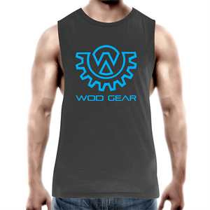 Wod Gear Men's Muscle Tank Black/Blue