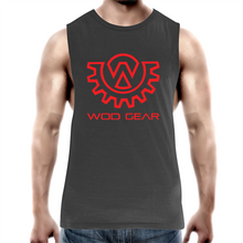 Wod Gear Men's Muscle Tank Black/Red