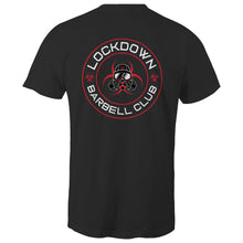 Lockdown Barbell Club Mens T-Shirt - Black