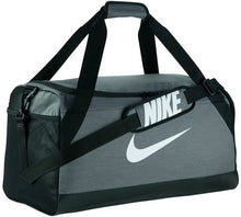 Nike Brasilia Medium Holdall Training Bag Grey