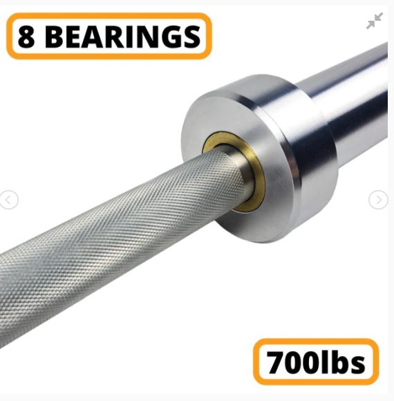 OverLoad Olympic Pro 20kg Barbell - Hard Chrome – Wod Gear Australia