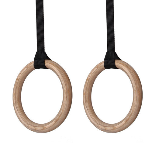 Wood Gym Rings 28mm