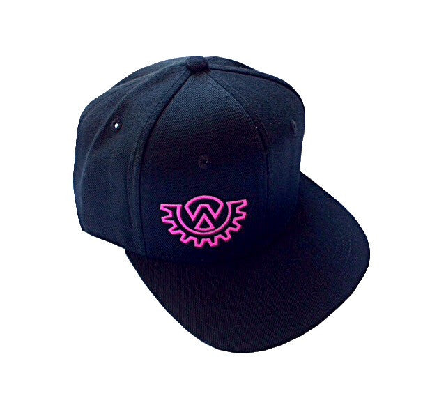 Wod Gear Snapback Hat Black/Pink