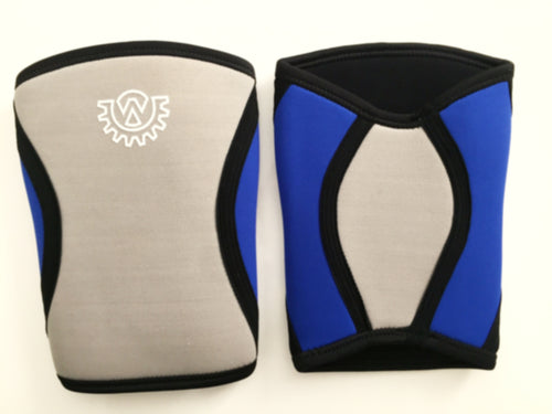Wod Gear 7mm Knee Sleeves Grey/Blue