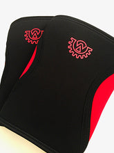 Wod Gear 7mm Knee Sleeves Black/Red (Pair)