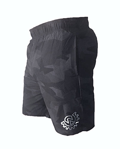 Wod Gear Men's Tech Shorts Grey Camo