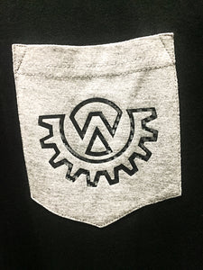 Wod Gear Men's Pocket T-Shirt Black