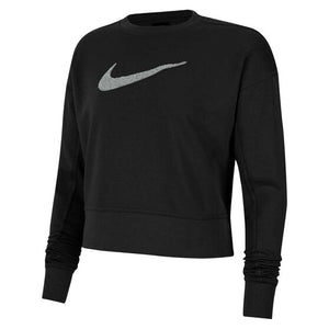 Nike Womens Dri-FIT Get Fit Training Sweatshirt - Black