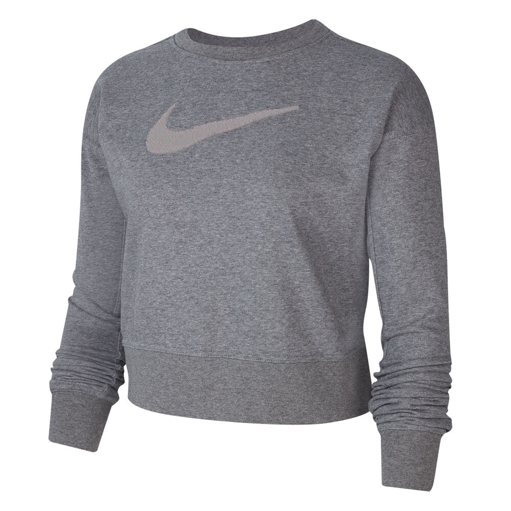 Nike Womens Dri-FIT Get Fit Training Sweatshirt Grey – Wod Gear