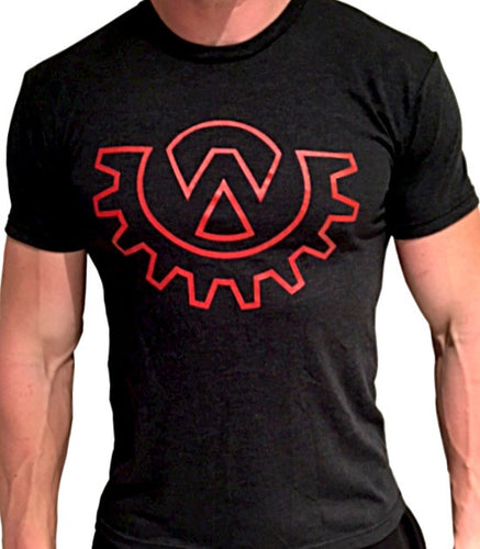 Wod Gear Men's Symbol Tee Black/Red