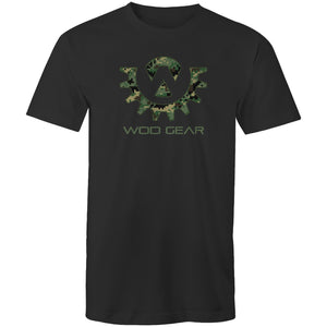 Wod Gear Digi Camo Mens T-Shirt - Black