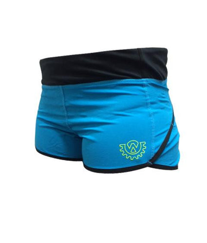 Wod Gear Ladies Air Tech Shorts Blue