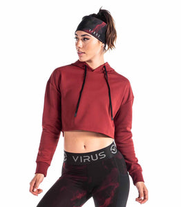 Atlas Crop Hoodie