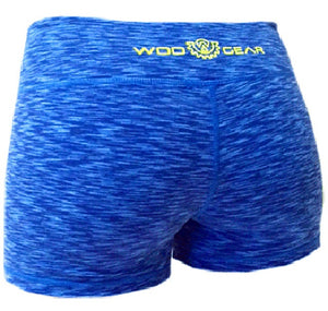 Wod Gear Ladies Wod Shorts Blue Tye