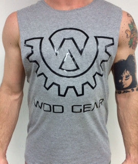 Wod Gear Muscle Tank Grey/Black